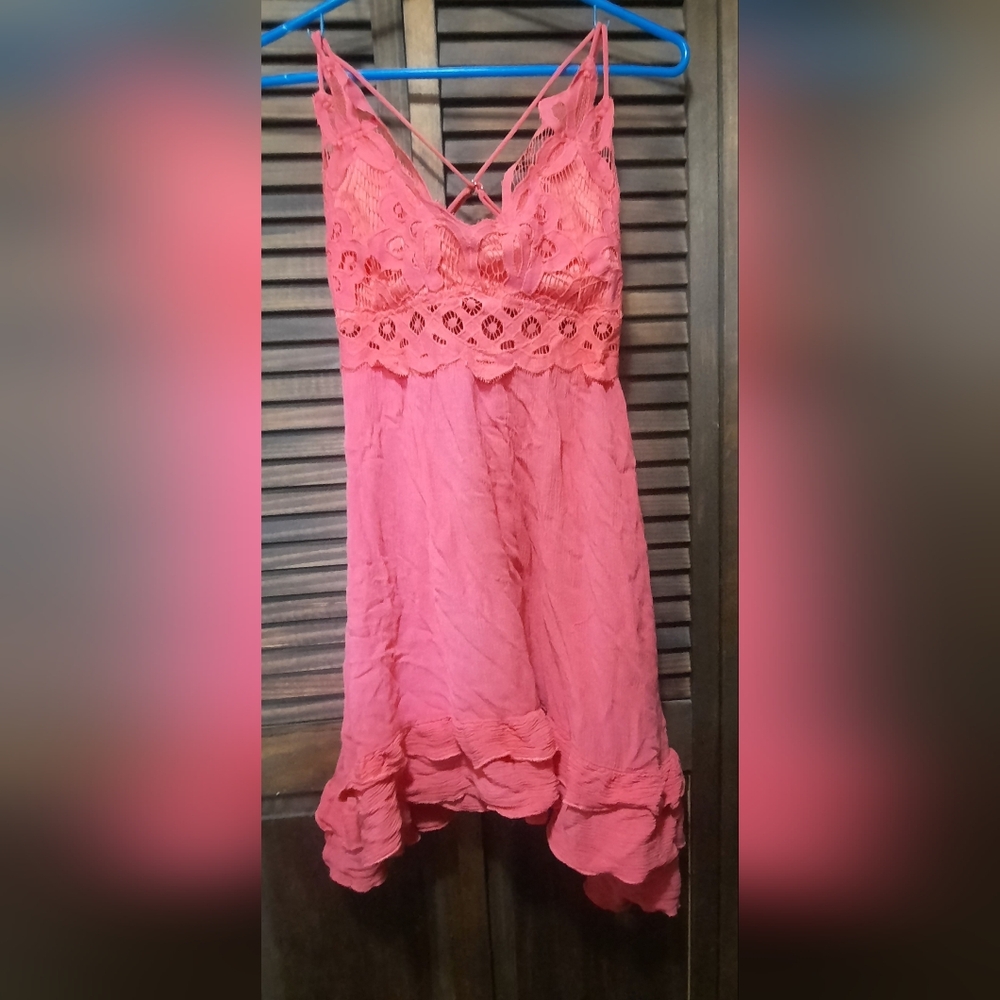 Pink Sleeveless Dress